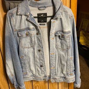 Hollister Light Blue Denim Jack Unused